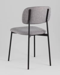 Стул Майло рогожка серый