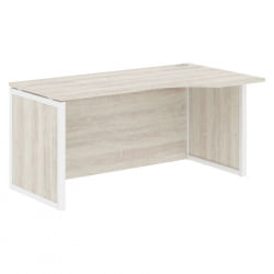 Стол письменный правый XTEN-QP XQPCET 169H R Сосна Эдмонт Белый