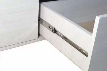 Стенка Элена Лайт 1 Ясень Черный Бодега Белый