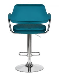 Стул барный DOBRIN CHARLY (морской волны велюр (MJ9-99)) 2 шт