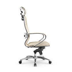 Кресло руководителя Metta L 2c 44C/K116 Infinity Easy Clean (MPES) Комплект 1 Молочное