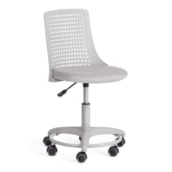 Детское кресло Kiddy ткань, серый