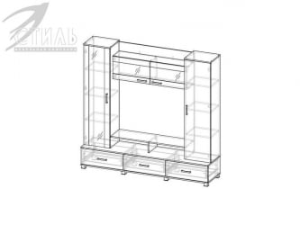 Гостиная Соло 8 Венге/Дуб молочный