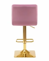 Стул барный DOBRIN GOLDIE Пудрово-сиреневый велюр MJ9-52