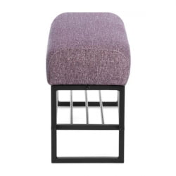 Банкетка-обувница Charli Lux Б/Чарли Люкс велюр/букле, VT shape wood rose