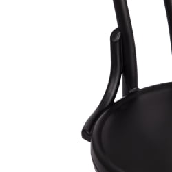 Стул THONET (mod. PL62) пластик, 42 x 52 x 89 см, Black (черный) 05