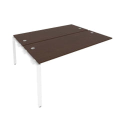 Проходной наборный элемент рабочей станции Metal System Б.ПРС-СП-2.5 Венге/Белый