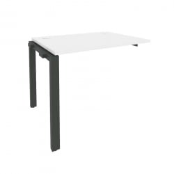 Наборный элемент рабочей станции на П-образном м/к ONIX O.MP-1.NRS-1.7 Белый Бриллиант/Антрацит