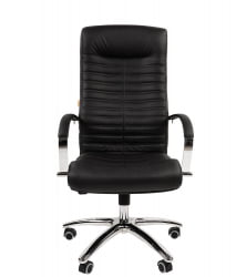 Кресло руководителя CHAIRMAN 480 N экокожа Черный