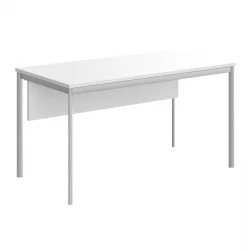 Стол прямой IMAGO-S СП-3SD белый алюминий