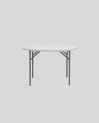 Стол для дачи Кейт 116 см Белый