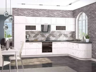 Шкаф кухонный (лев/прав) Бьянка 102.36