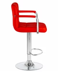 Стул барный DOBRIN KRUGER ARM Красный