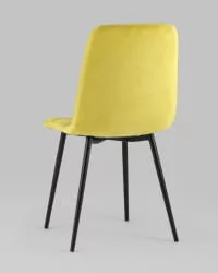 Стул Oliver велюр Золотистый