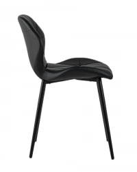 Стул Эдвин экокожа черный 4 шт