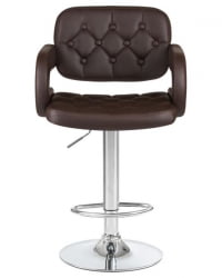 Стул барный DOBRIN TIESTO (коричневый) 2 шт