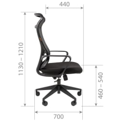 Кресло руководителя Chairman CH577 Черный