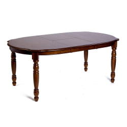 Стол деревянный VAN HORN 4272 дерево гевея, 1067 x1372+457(1829) x749мм, HN GLAZE light