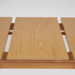 Стол раскладной Ricco (Рикко) основание бук, столешница мдф, 80x120+40*75см, Натуральный