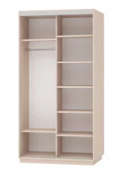 Шкаф-купе двухдверный Экспресс Дуо 1200х2200h Улица/Белый снег