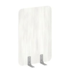 Перегородки на металлических опорах на фетровых подпятниках R-line DP.F-80-120 Снежная Патина