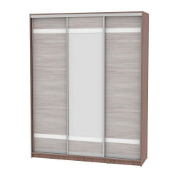 Шкаф-купе Б-220х180х60-3(ЯШТ-ЯШС-Д9Д10Д9) / B-220х180х60-3(ЯШТ-ЯШС-D9D10D9)