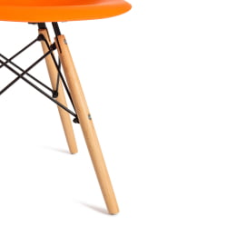 Стул CINDY (EAMES) (mod. 001) Оранжевый/orange