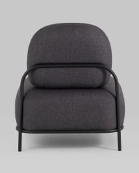 Кресло Стоун 1 рогожка Темно-серый