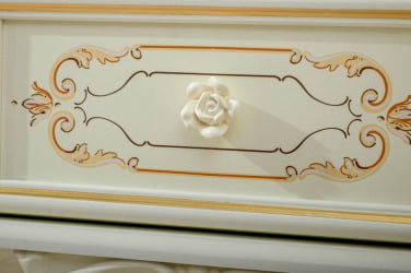 Тумба прикроватная Луиза ЛД 665.011.000 Алебастр