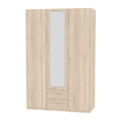 Шкаф распашный R-198х135х45-2-TR-M(ДСС)