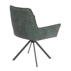 Стул Murano/Мурано опора 360, букле, изумруд-опал (Betsy)