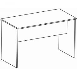 Стол рабочий с опорами Sigma SG.400.OL Дуб светлый