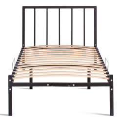 Кровать Bruno металл, 90*200 см, черный