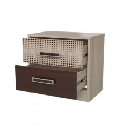 Тумба прикроватная Румба 4-0924 Дуб Сонома Венге