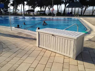 Сундук классический ROCKWOOD STORAGE BOX 570 L Коричневый/Крем