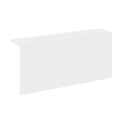 Накладка прямая высокая на 2 модуля О.R-F.MP.V-98 ONIX О.R-NP.V-98.2 Белый Бриллиант