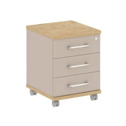 Тумба мобильная SHIFT SK.TM Тиквуд Светлый/Капучино