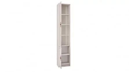 Шкаф-пенал Габриэлла 06.85-02 Вудлайн кремовый Аруша венге