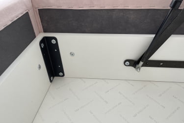 Односпальная кровать с подъемным механизмом Бест (Тахта) КМ.T-15 нежно-розовый (велюр)