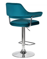 Стул барный DOBRIN CHARLY (морской волны велюр (MJ9-99)) 2 шт