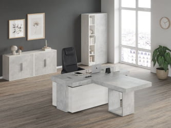 Креденция 2 двери B-TONE BTN36140231 Сосна Бетон светлый