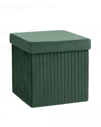 Пуф складной с ящиком Store Square Зеленый