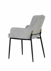 Кресло Саманта рогожка Светло-серый