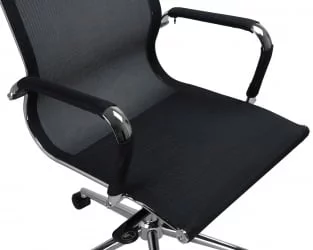 Офисное кресло для персонала DOBRIN CARTER Черный