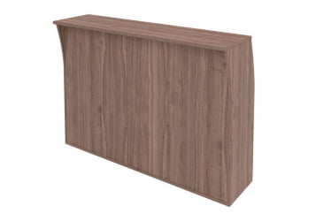 Стойка ресепшн прямая IMAGO РС-4 Ясень Шимо