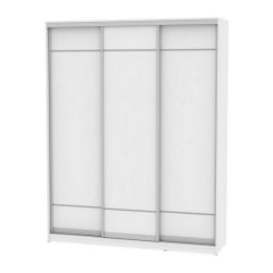 Шкаф-купе B-220х180х60-1(Белый-D7D7D7)