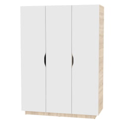 Шкаф распашный Аврора(Х22)1872х1351х540(ДСС-Белый) / Аврора(H22)1872х1351х540(ДСС-Белый)