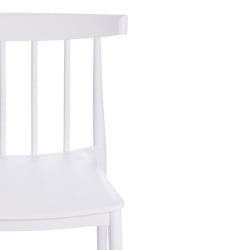 Стул FERMA (mod. 707) пластик, 50 х 51 х 76 см, White (белый)