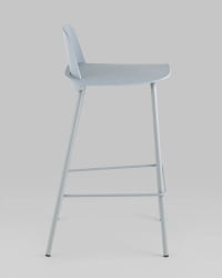 Стул полубарный Mist Серо-голубой