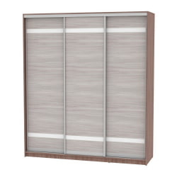 Шкаф-купе B-220х200х60-2(ЯШТ-ЯШС-D9D9D9)